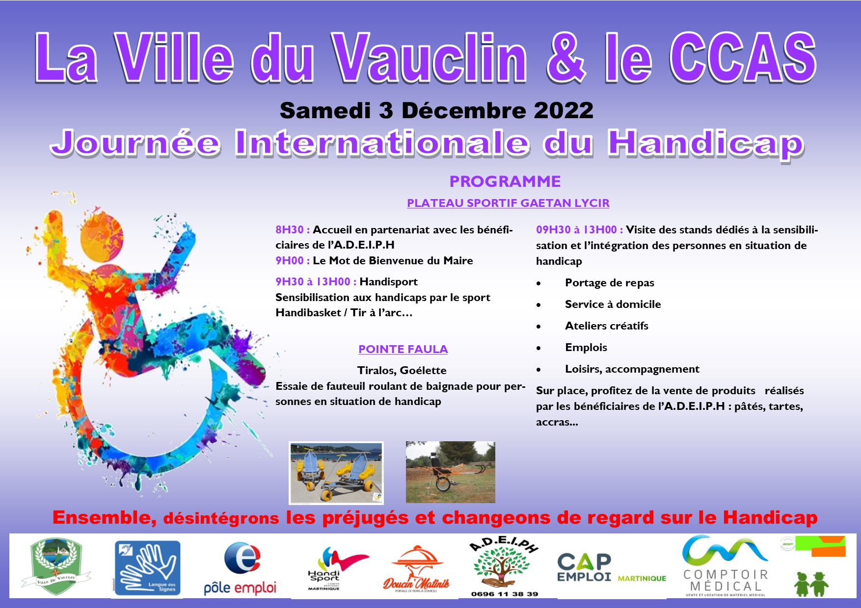 Journée Internationale du Handicap - 03/12/22