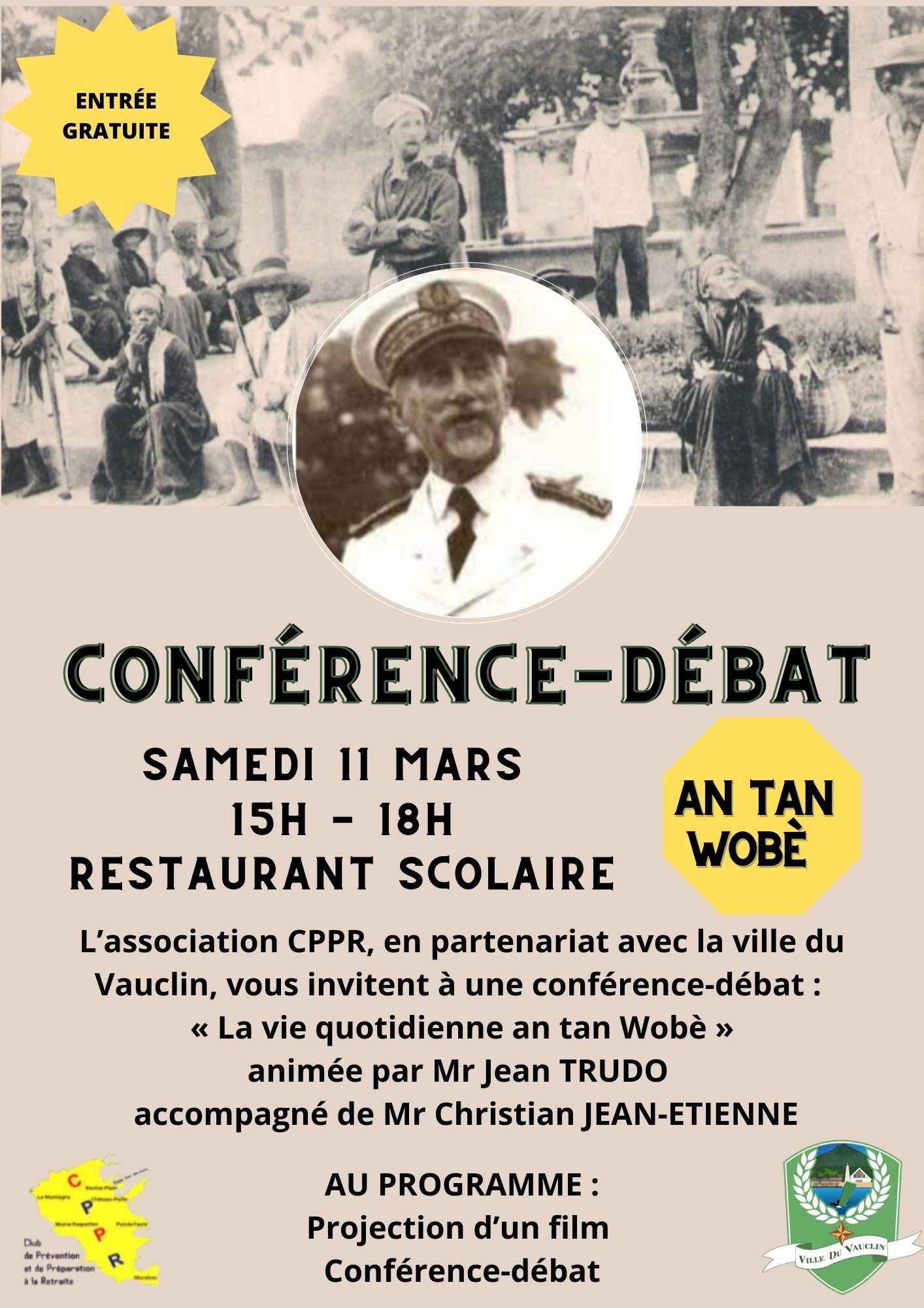Conférence CCPR / Ville du Vauclin