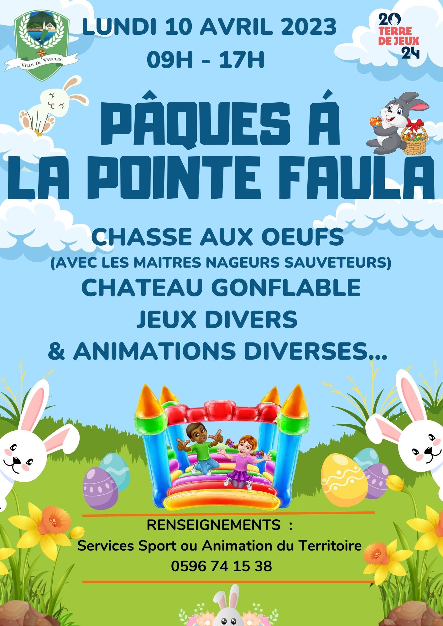 Paques à la Pointe Faula