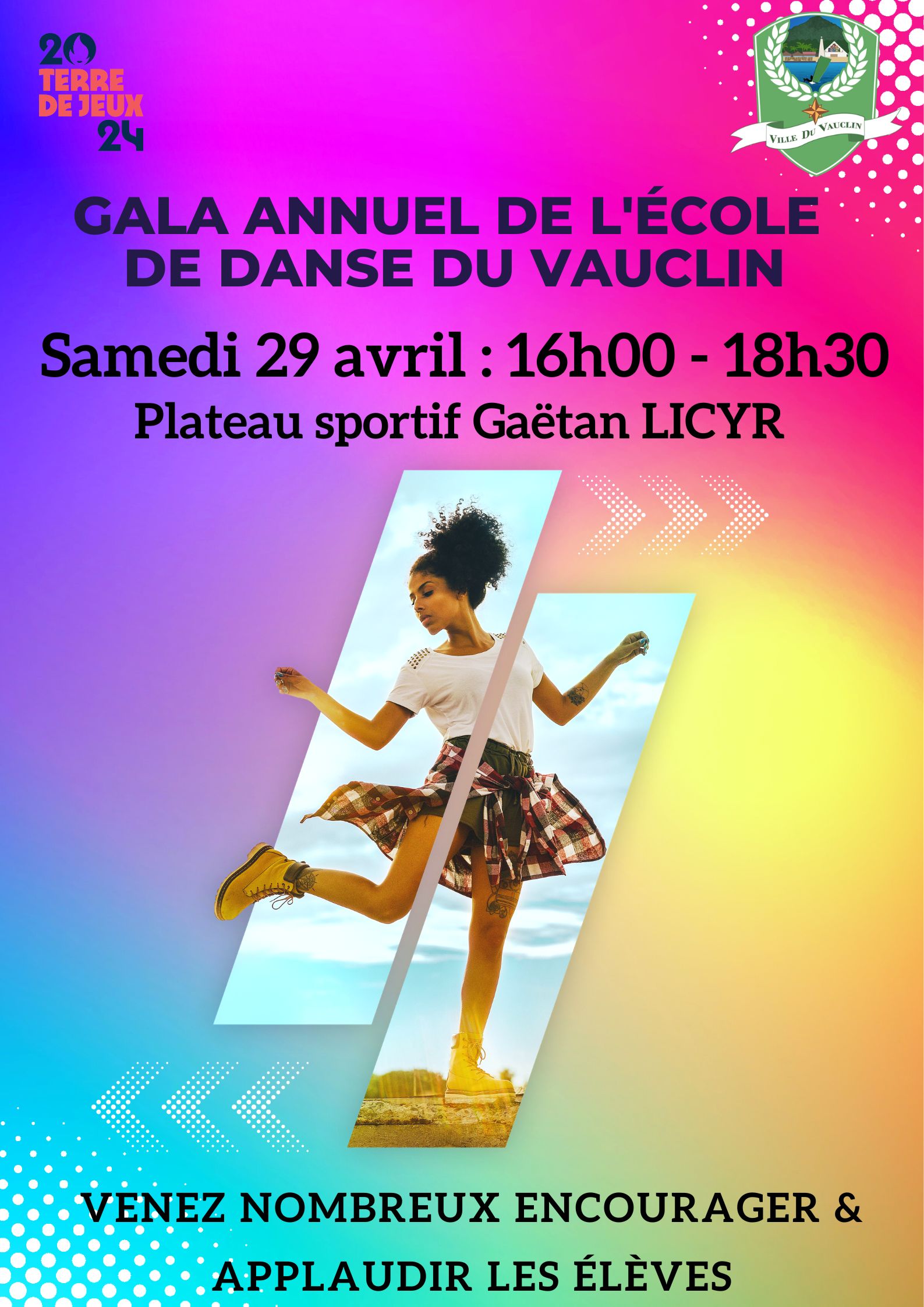 Spectacle école de danse