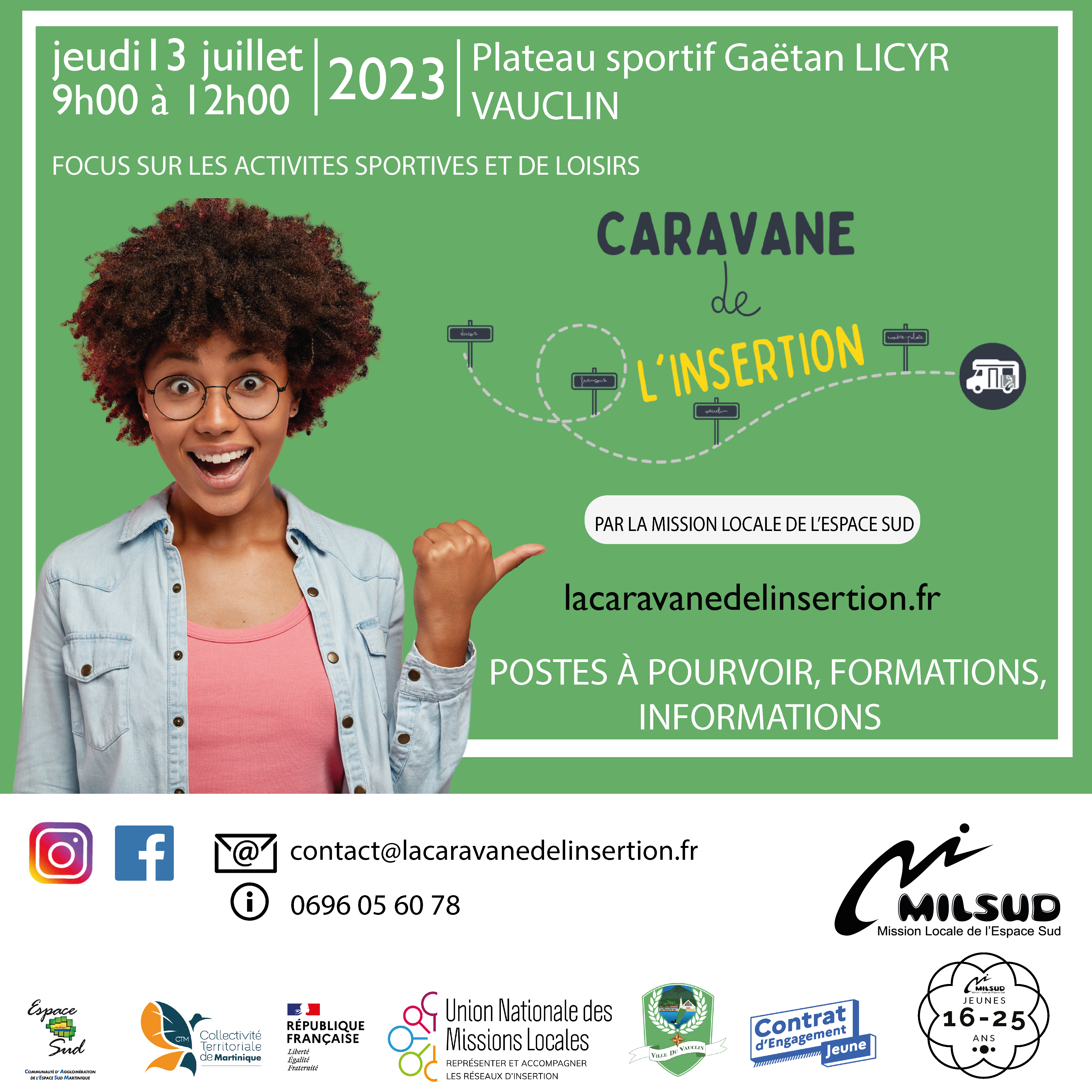 Caravane insertion MILSUD