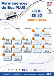 Permanence Bus Plus - 23 avril