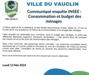 Enquête INSEE