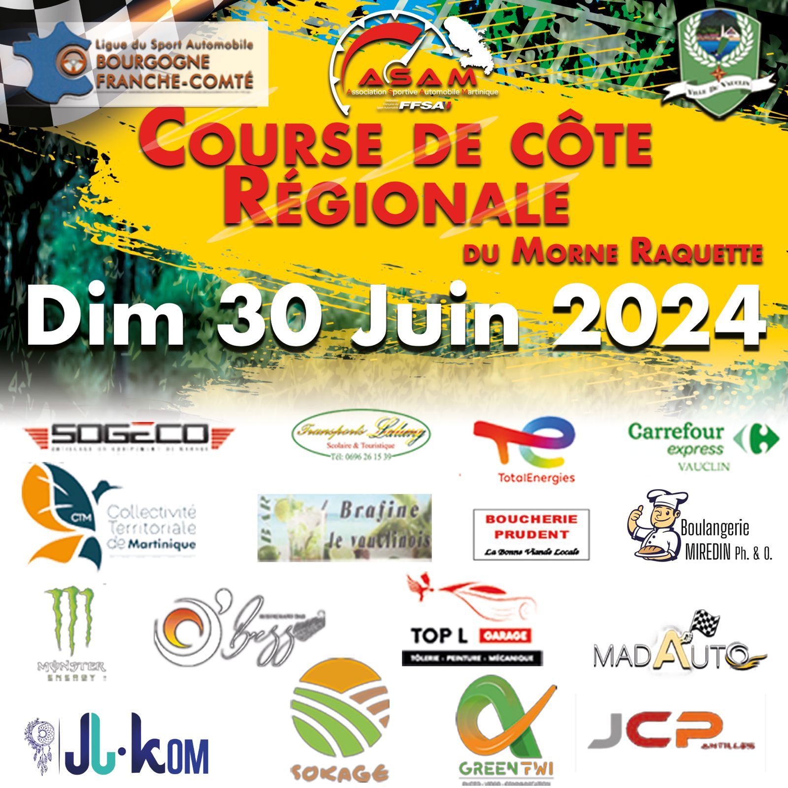 Course de morne raquette