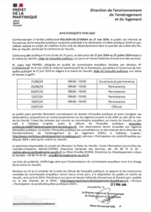 Enquête publique Baie des Mulets