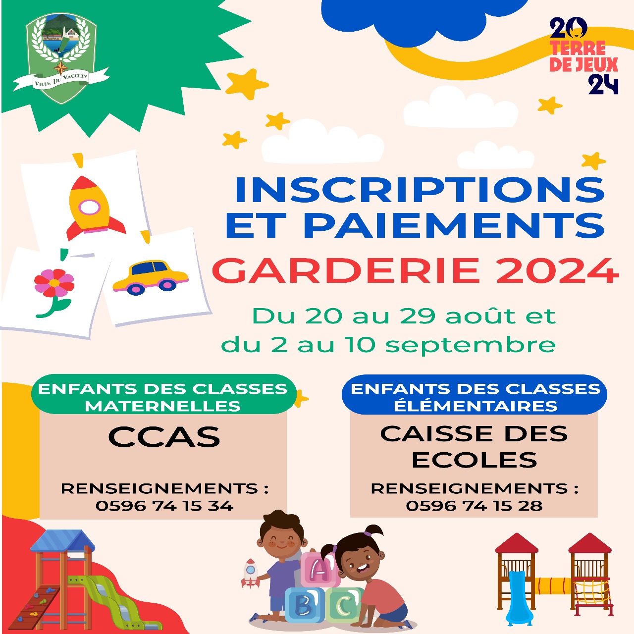 Inscriptions en garderie