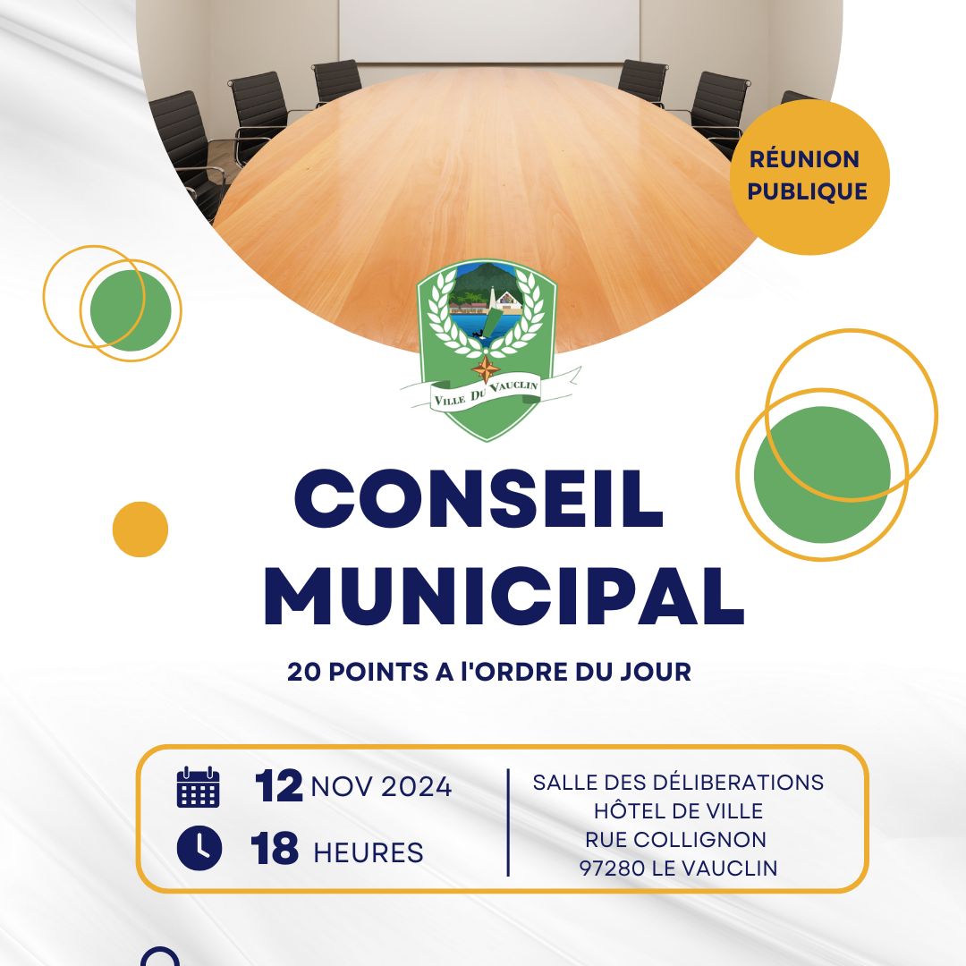 Conseil Municipal Vauclin